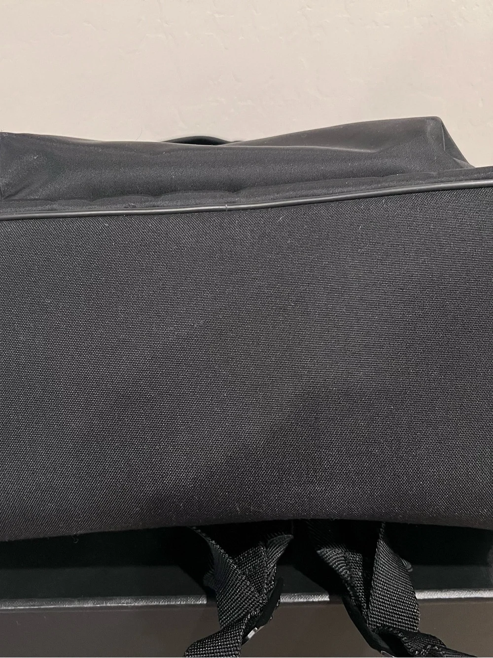 Saint Laurent City Black Nylon Backpack